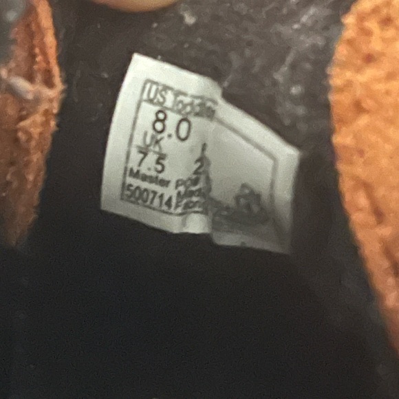 Vans Toddler Sk8-Hi Zip Glazed In Ginger Brown Sneaker Skate Shoes Size 8 - Picture 11 of 11